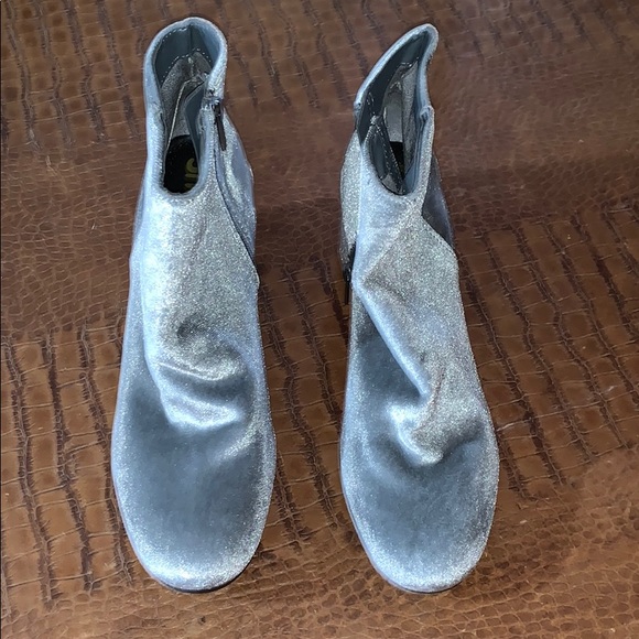 Sam Edelman Circus Gray Velvet Boots Size 10 - Picture 1 of 7